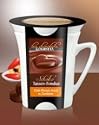 Chili-Pfirsich Zartbitter Schoko-Fondue Set von Gourvita Moments
