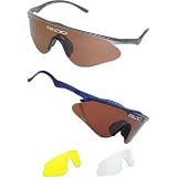 Bloc Stealth Interchangeable Sunglasses (Anthracite, 3 Lenses)