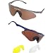 Bloc Stealth Interchangeable Sunglasses (Anthracite, 3 Lenses)