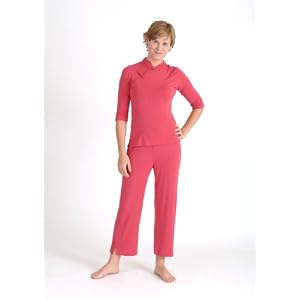 Buy DreamSacks BambooDreamsTM Pajamas - Pomegranate - Small (6-8) by DreamSacks