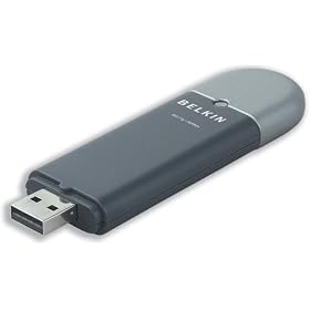 Belkin USB Wireless Network Adaptor Ref F5D7050uk