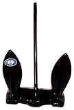Greenfield Products 910B Marine Black Coated Navy Anchor - 10  Pound Capacity