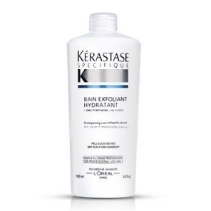 Kerastase Specifique Bain Exfoliant Hydratant Shampoo for Dry Scalp, 34 Ounce