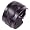 www.blankleder.com - cored Lederarmband Surfer Armband Leder schwarz breit gekreuzt z27