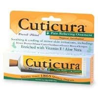 Cuticura Medicated First Aid Pain Relieving Ointment Enriched with Vitamin E & Aloe Vera - 1 Oz