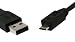 Cables Unlimited USB to Micro B Cable for Blackberry Storm, Blackberry Bold and BlackberryTour - 2 Meter - Black