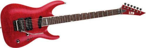 ESP LTD MH-327 Electric Guitar See-Thru Red