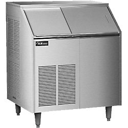 Ice-O-Matic Flake Ice Maker & Storage Bin: 213 lb Capacity Bin