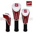 Stanford Cardinal GOLF CLUB HEAD/WOOD COVER SET OF 3