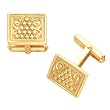 14K Yellow Gold Cufflinks