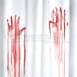Blood Bath Shower Curtain