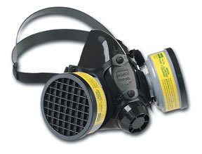 North Safety 7700 Series Silicone Half-Mask Respirator, Large