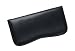 Soft Faux Leather Classic Eyeglass Slip Case - Set of 4 (Four) Cases in Navy Blue
