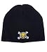 Finis Water Polo Black Skull & Bones Knit Beanie Cap Hat