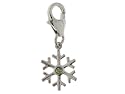 ZEEme Charms-Anhänger Schneeflocke 925/- Sterling Silber 159240139R