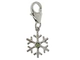 Produkt-Bild: ZEEme Charms-Anh&auml;nger Schneeflocke 925/- Sterling Silber 159240139R
