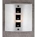 Meyda Tiffany Black Tie Affair Fused Glass Wall Sconce