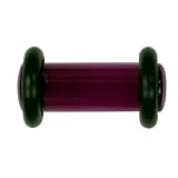 4 Gauge Acrylic Plugs - Red