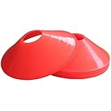 Cintz Half Cone Markers (Set of 12), 2-Inch, Orange