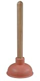 Cobra Products 304 4-Inch Force Cup Plunger with Wood Handle