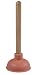 Tools & Hardware : Cobra Products 304 4-Inch Force Cup Plunger with Wood Handle
