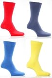 Buy : Mens 1 Pair SockShop Colours Single Cotton Rich Socks