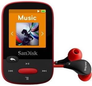Audio Electronics - Clip Sport 4GB, Red