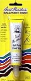 Aunt Martha's Ballpoint Paint Tubes 1 Ounce - Yellow