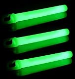 12 - Super 7 Inch Green Glow Light Glow Sticks