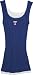 Texas Rangers Women's Supreme Layered Navy Tank Top
