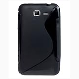 Housse Coque Gel noir pour Samsung B5510 Galaxy Pro Stax