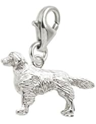 Rembrandt Charms Golden Retriever Charm with Lobster Clasp