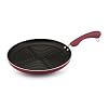 Paula Deen 11 Inch Round Grill Pan, Red
