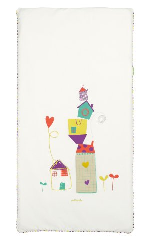 Imagen principal de Petit Praia Casitas Crudo E1891002 - Colcha cuna 60 x 120