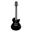 Daisy Rock Debutante Rock Candy Petite Short Scale Twilight Black Electric Guitar