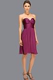 Classic Strapless Sweetheart Satin Dresses