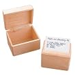 Single-File Wooden Recipe Box