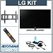 LG 42SL90 42" Edge-lit LED LCD TV with Advanced Accessory Kit (2 HDMI Cables, 1 RGB Cable, 1 Audio Cable, Plasma / LCD Clean Kit, Monster 6 Outlet Surge Protection, TV Wall and Ceiling Mount)