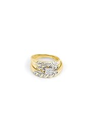 0.09CTW DIAMOND LADIES CLUSTER TRIO SET