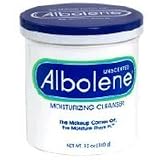 2-PAK - AMAZING ALBOLENE - Mineral Oil Moisturizing Cream & Makeup Remover - 12 OZ