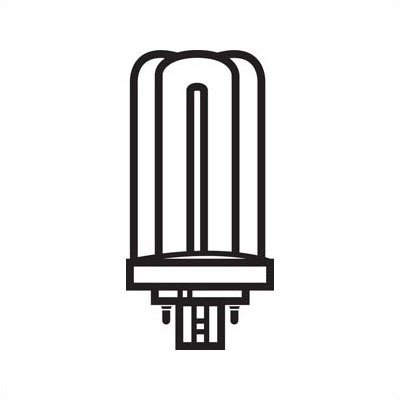 Kichler 4024 PLT 18 Fluorescent 3 Loop Bulb Bulbs