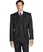 Lauren Ralph Lauren Two Button Vested Navy Multi Stripe Wool Suit