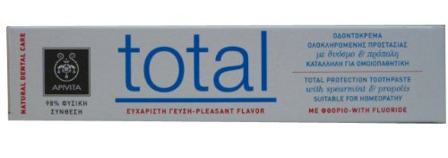 Apivita Apivita total protection toothpaste with spearmint and propolis, 2.53oz, 2.53 Ounce