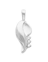 Platinum Diamond Pendant - 0.105 Ct. -- LIFETIME WARRANTY