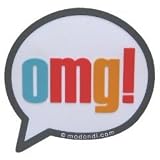 Modondi OMG Emoticon Rubber Pin