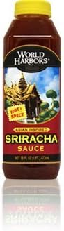 World Harbors Asian Inspired Sriracha Sauce, 16 Fluid Ounce -- 6 per case.