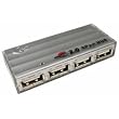 Cables Unlimited USB2.0 Minihub 4 Port USB 2.0 Mini-hub with power