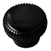 Davies Thermoset Scalloped Utility Knob, Knurled Rim, Threaded Hole, 1/4"-20 Thread Size X 3/8" Thread Length, 1" Diameter (Pack of 10)