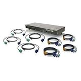 8-Port Combo VGA KVMP Switch