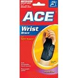 Ace Wrist Brace with Splint Support for Left Hand, Size : Medium, #7261 - 1 ea